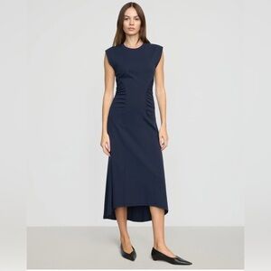 Modern Citizen Lenox Side Ruched Midi Dress